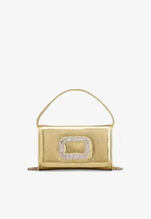 Micro Pilgrim Leather Top Handle Bag
