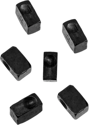 Mikinona 6Pcs Guitar Insert Blocks for Bridge Durable Electric Guitar Accessories for String Clamping and Replacement Precision Construction for Long Lasting Use