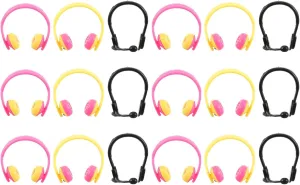Milisten 80Pcs Miniature Accessories Doll Headset Mini Headphones for Dolls House Decor, Earphone Accessories Girl Toys Vintage Decor