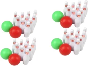 Mini Bowling for Mini House Decor Realistic Bowling Accessories for Creative Play and Unique