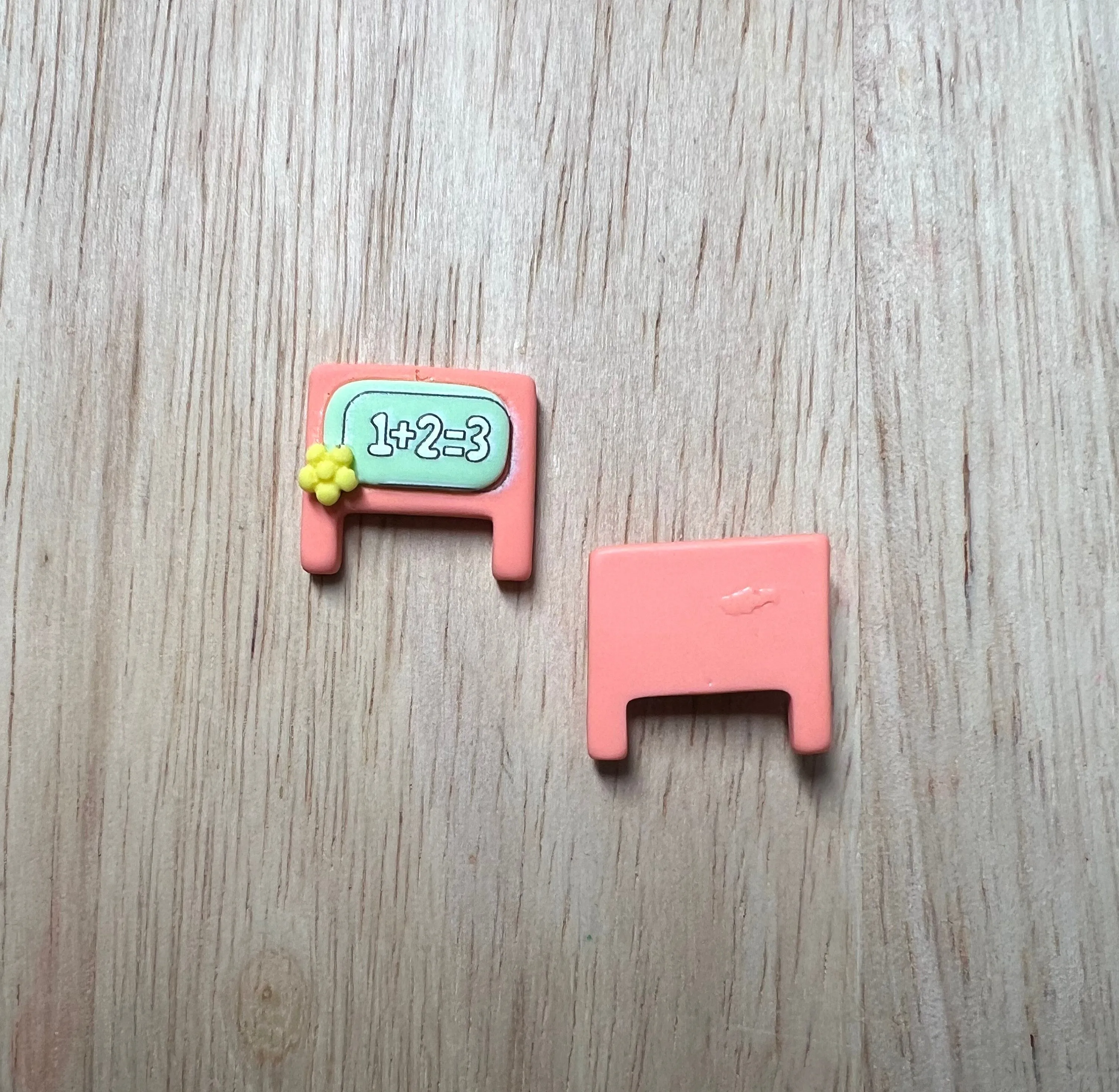 Miniature CHALKBOARD Trinkets Mini Math Board-Doodads School Minis