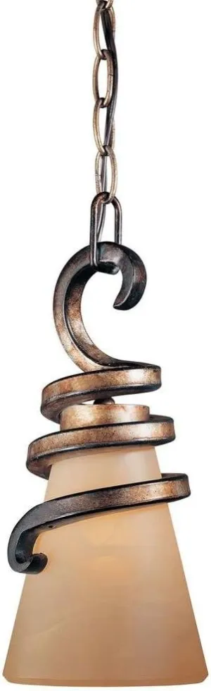 Minka Lavery Pendant Ceiling Lighting 1761-211, Tofino Mini Cone, 1 Light, 100 Watts, Bronze