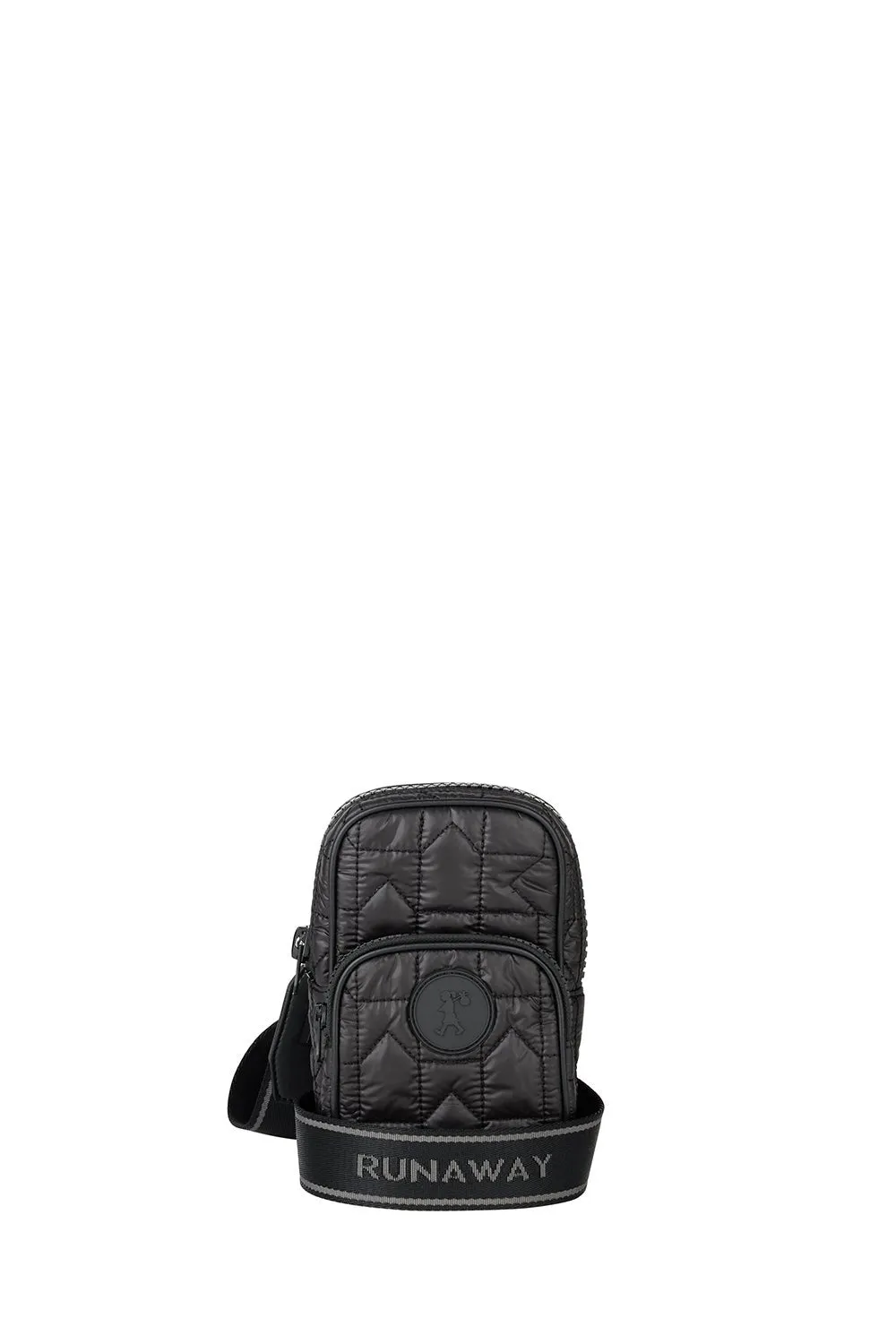 Monogram Quilted Mini Bag - Black