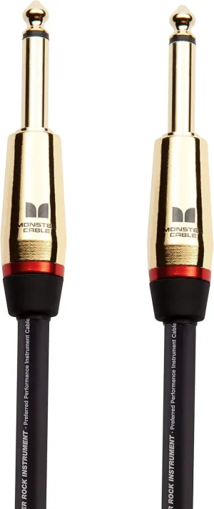 Monster Prolink Rock Instrument Cable. 21 ft Straight to Straight Guitar Cable. for Electric Guitar Cable. 95% Copper Braided Shielded Guitar Cable