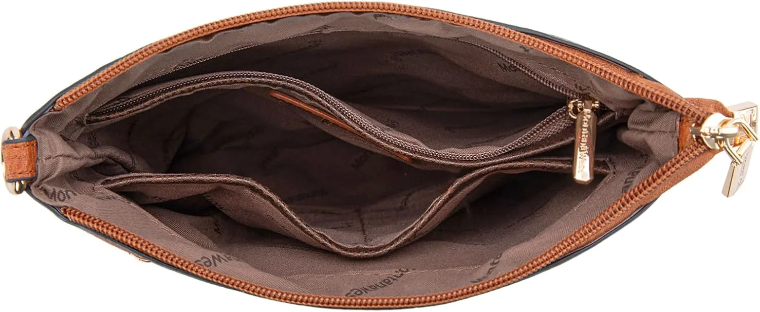 Montana West Crossbody Bags for Women Multi Pocket Cross Body Bag Purses with Adjustable Strap