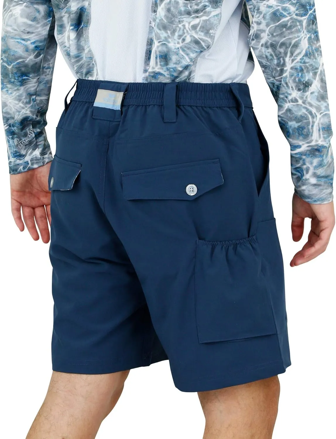 Mossy Oak Fishing Shorts for Men Quick Dry Flex