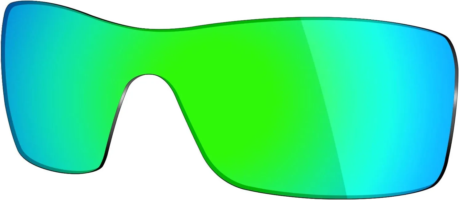 Mryok 2 Pair Polarized Replacement Lenses for Oakley Batwolf Sunglass - Options