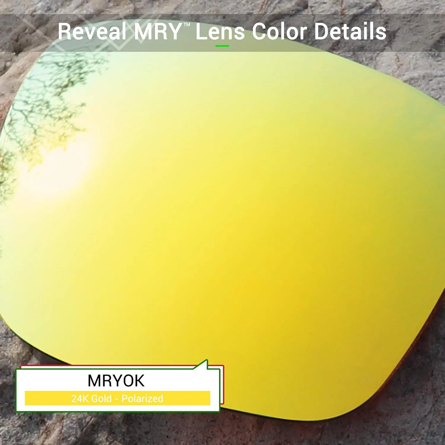 Mryok Polarized Replacement Lenses & Nose Pieces for Ray-Ban RB3293 63mm - Options
