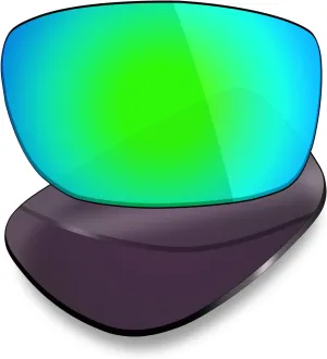 Mryok Polarized Replacement Lenses for Oakley Fives Squared OO9238 54mm - Emerald Green