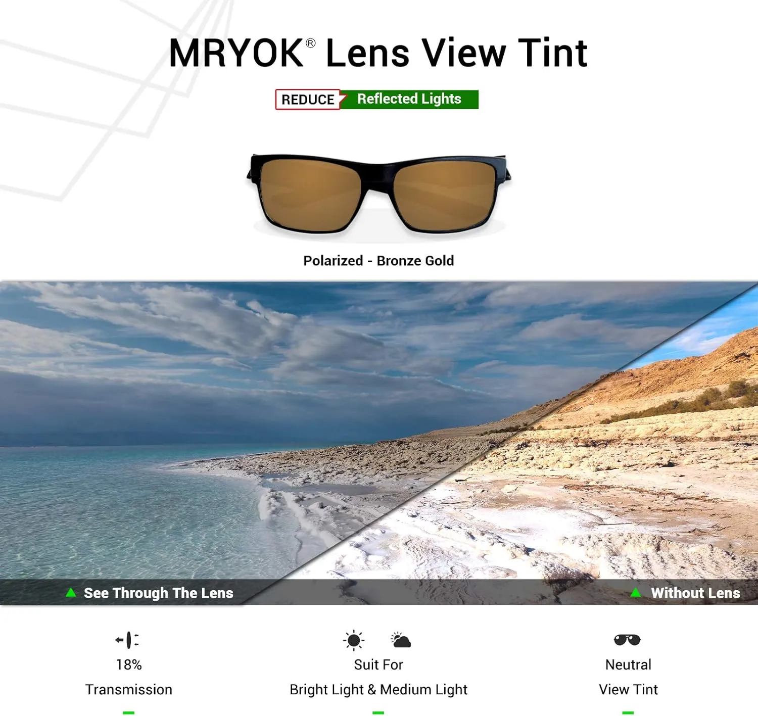 Mryok Replacement Lenses for Wiley X XL-1 Advanced - Options