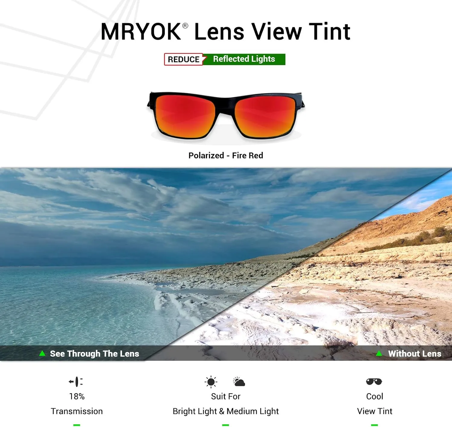 Mryok Replacement Lenses for Wiley X XL-1 Advanced - Options