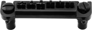 Musiclily Pro 52.5mm Adjustable Wraparound Bridge Tailpiece for Epiphone Les Paul Junior LP Style Electric Guitar, Black