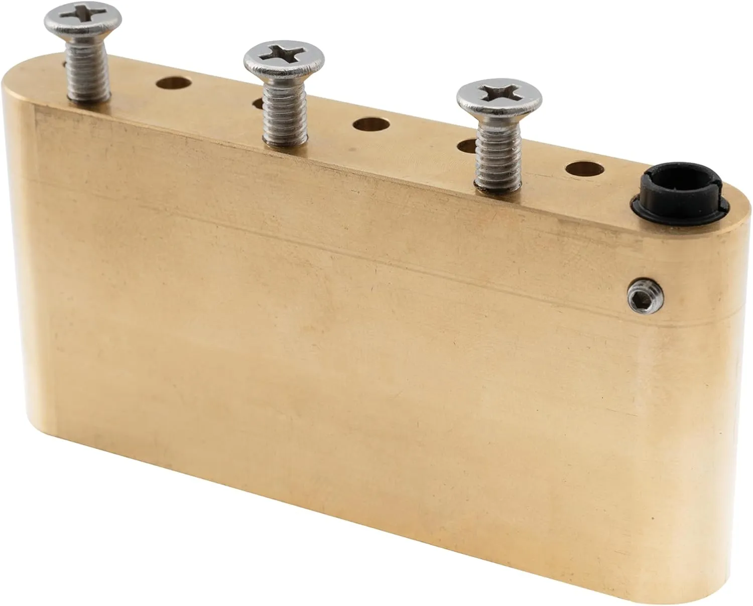 Musiclily Ultra Full Brass 36mm Tremolo Block 52.5mm String Spacing for Strat Style Electric Guitar Wilkinson M Series Bridge