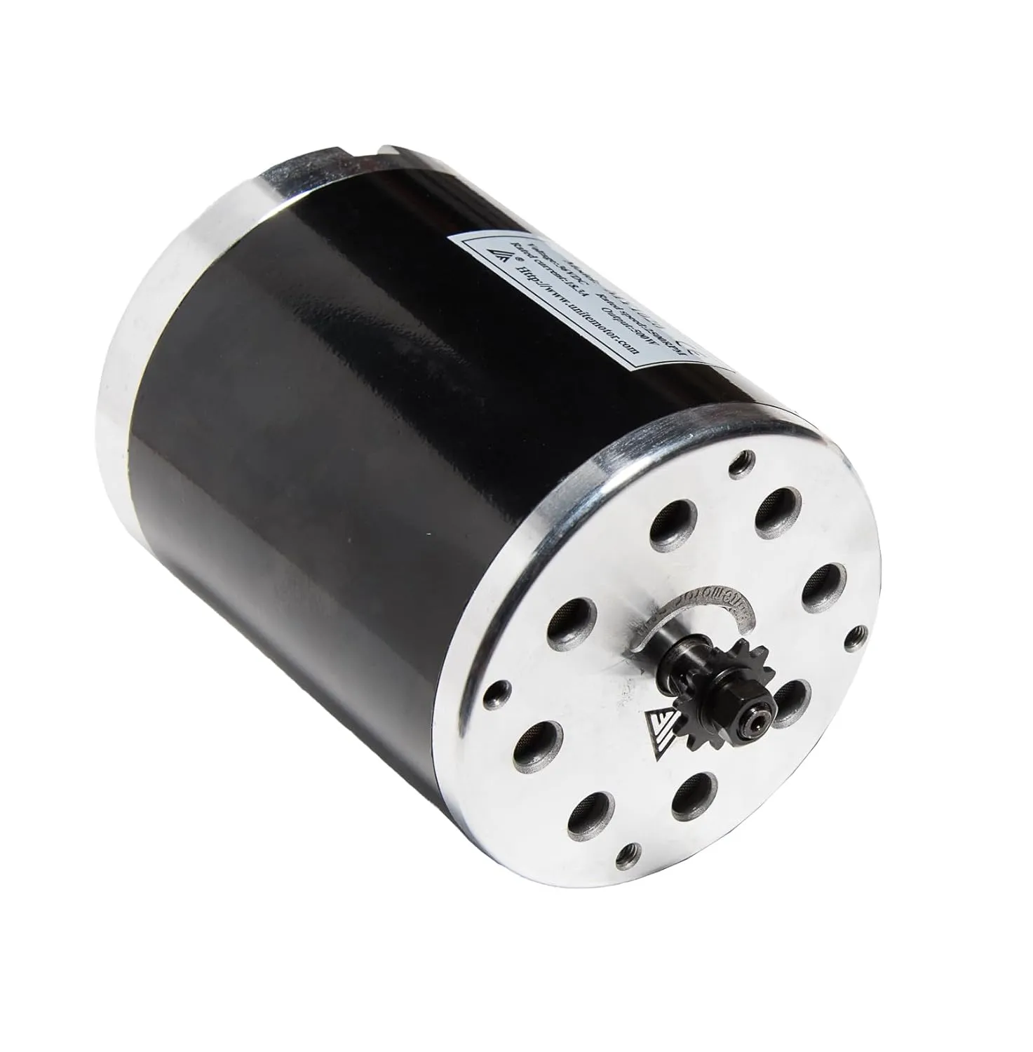 MY1020 500W 36V No Base Electric Motor Volt DC Watt Amp for Scooter Bike Go-Kart Mini Bike Replace ZY1020 Reversible w 11 Teeth Sprocket #25 Chain by Alfa Wheels