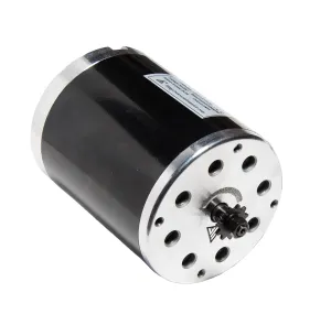 MY1020 500W 36V No Base Electric Motor Volt DC Watt Amp for Scooter Bike Go-Kart Mini Bike Replace ZY1020 Reversible w 11 Teeth Sprocket #25 Chain by Alfa Wheels