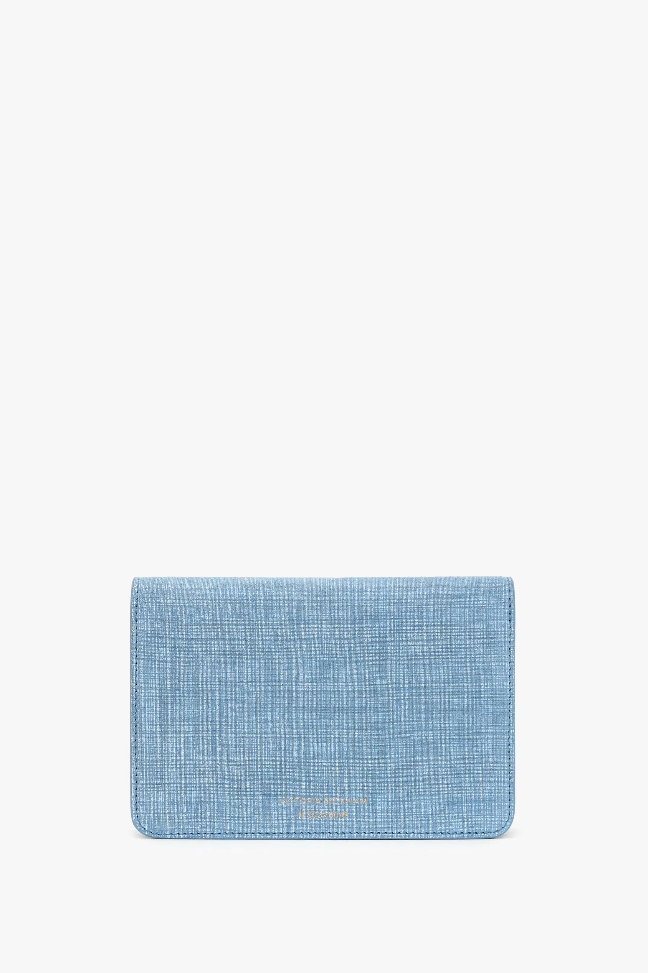 Nano Dorian Bag With Chain In Light Blue Chambray Effect Suede