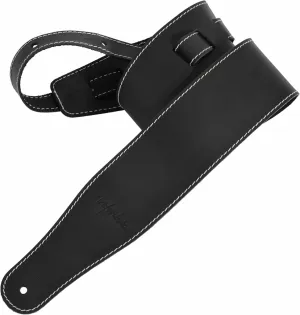 Nefelibata Guitar Strap, 3-inch Wide Full Grain Leather, Extra Wide Lightweight and Soft for Men and Women for Acoustic, Bass and Electric Guitar