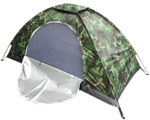 NIEH Tent 1-2 Man Camouflage Tent Windproof for Outdoor Camping Hiking Lightweight Dome Tent Outdoor Camping