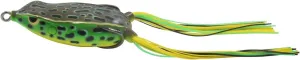 Northland Fishing Tackle Reed Runner Weedless Hollow Body Topwater Walking Frog for Bass Fishing, Brown Leopard Frog, 1.75" Length