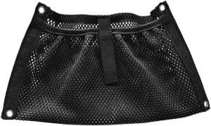 Nylon Mesh Storage Bag Gear Accessory Pouch 12" x 7" for Marine Boat Beer Holder Fishing Tackle Milk Crate Organizer