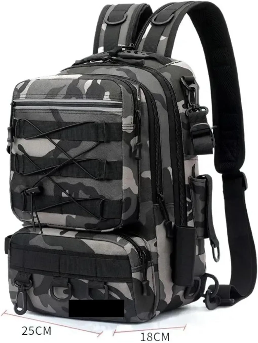 Nylon Waterproof Outdoor Rucksacks Tactical Sports Camping Hiking Trekking Fishing Hunting Bag Backpack(A)