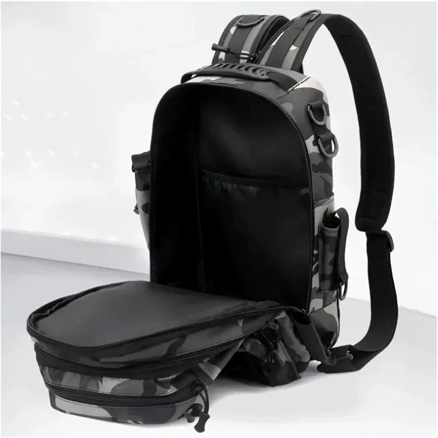 Nylon Waterproof Outdoor Rucksacks Tactical Sports Camping Hiking Trekking Fishing Hunting Bag Backpack(A)
