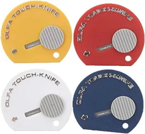 Olfa Touch Knife Assorted Each [ Pack of 4 ]
