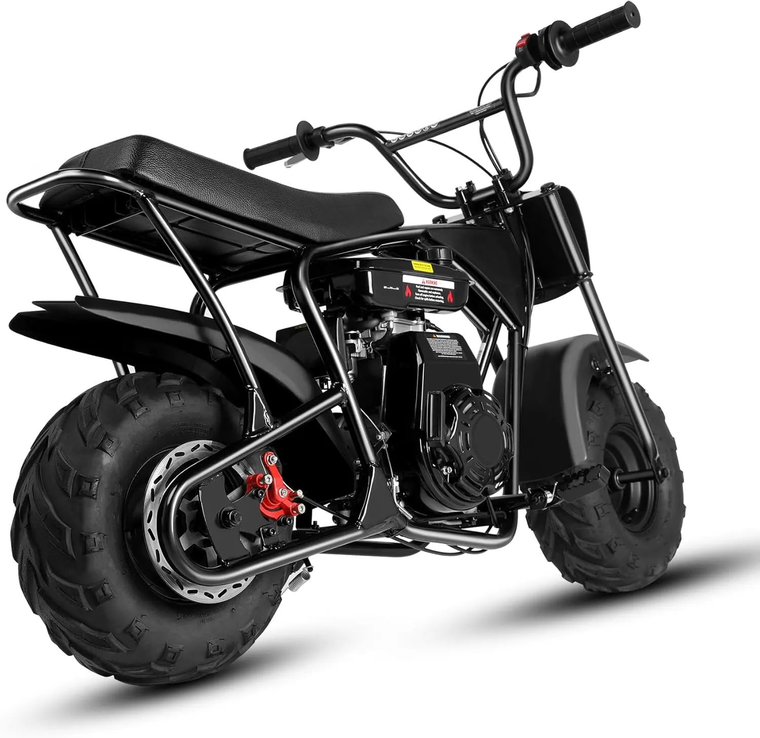 Oryxearth Mini Dirt Bike for Kids, 105CC 4-Stroke Kid Gas Powered Off-Road Pocket Pit Trail Motorcycle W/EPA Approved, Up to 28 Mph Weight Support 185 LBS
