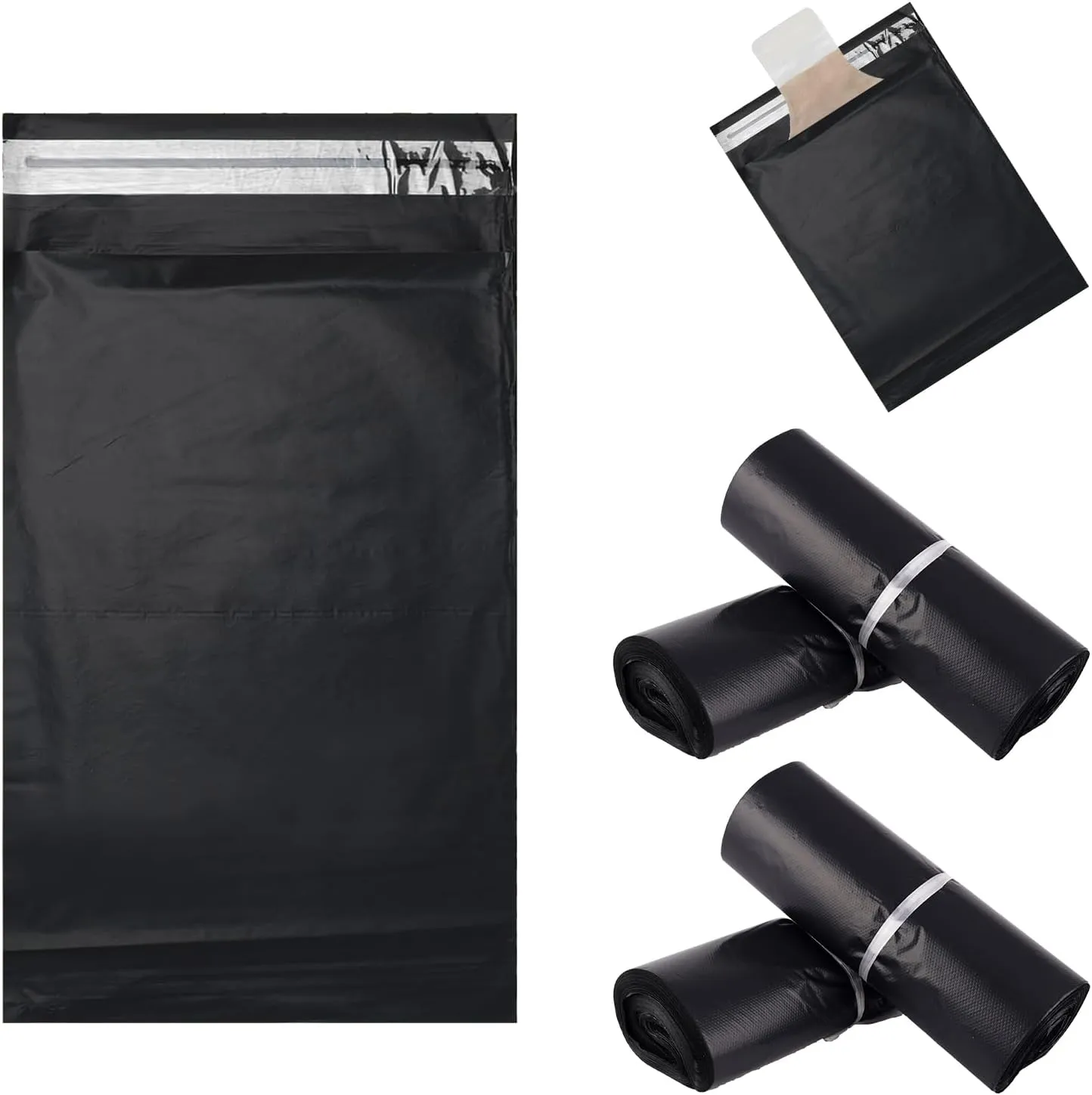 Ostomy Pouch Disposable Bag 7.87"x 13.78", Ostomy Pouch Disposal Bags, High Sealing to Lock Out Odors, Ostomy Waste Disposal Bags for Colostomy Waste Bags Nappies, 300Pcs