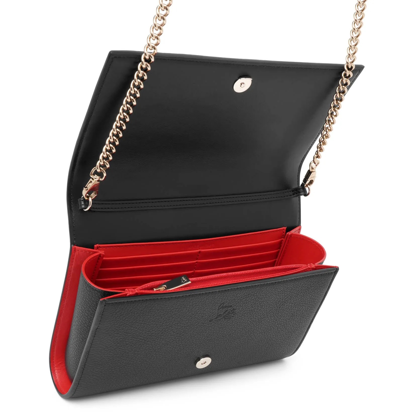 Paloma loubinthesky black clutch