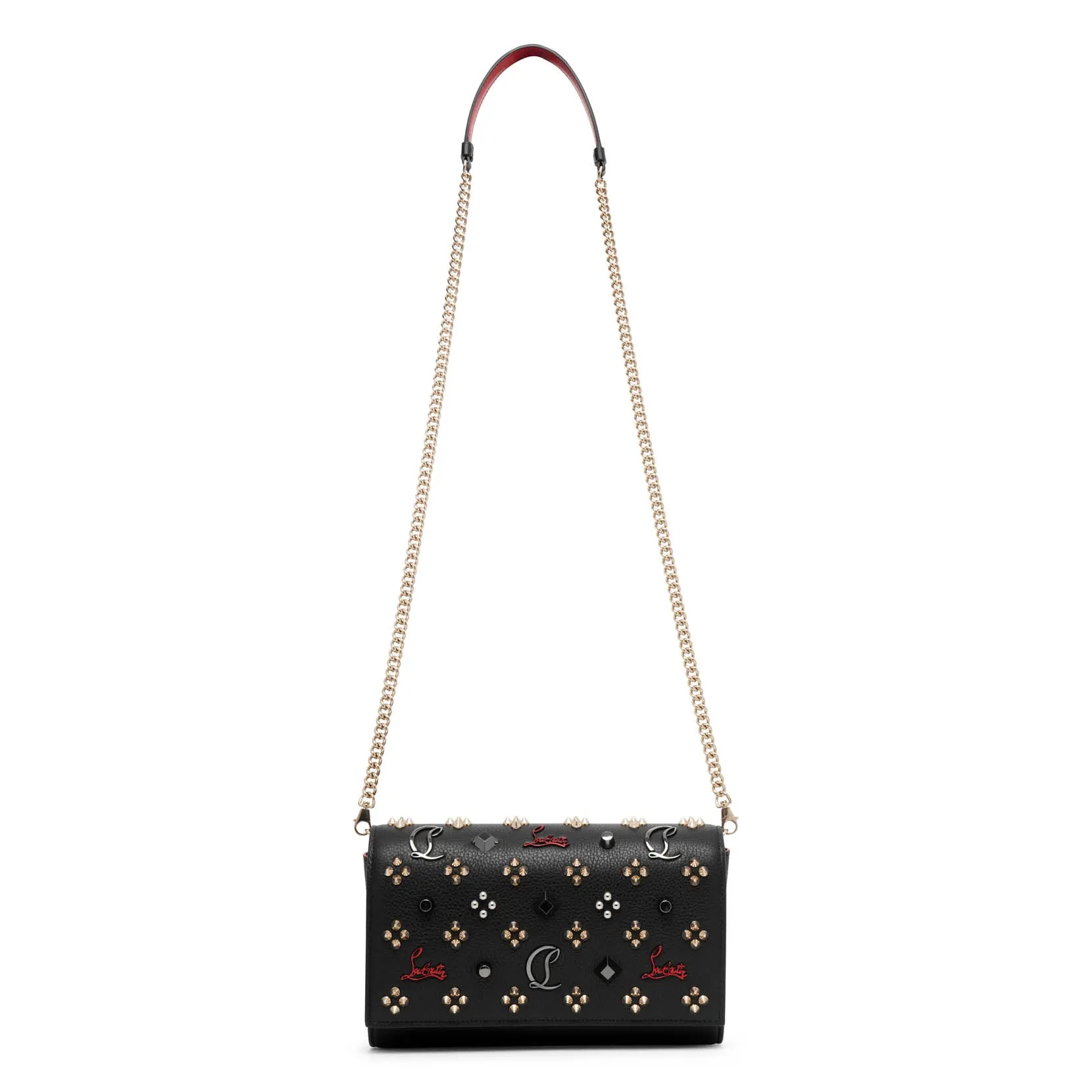 Paloma loubinthesky black clutch