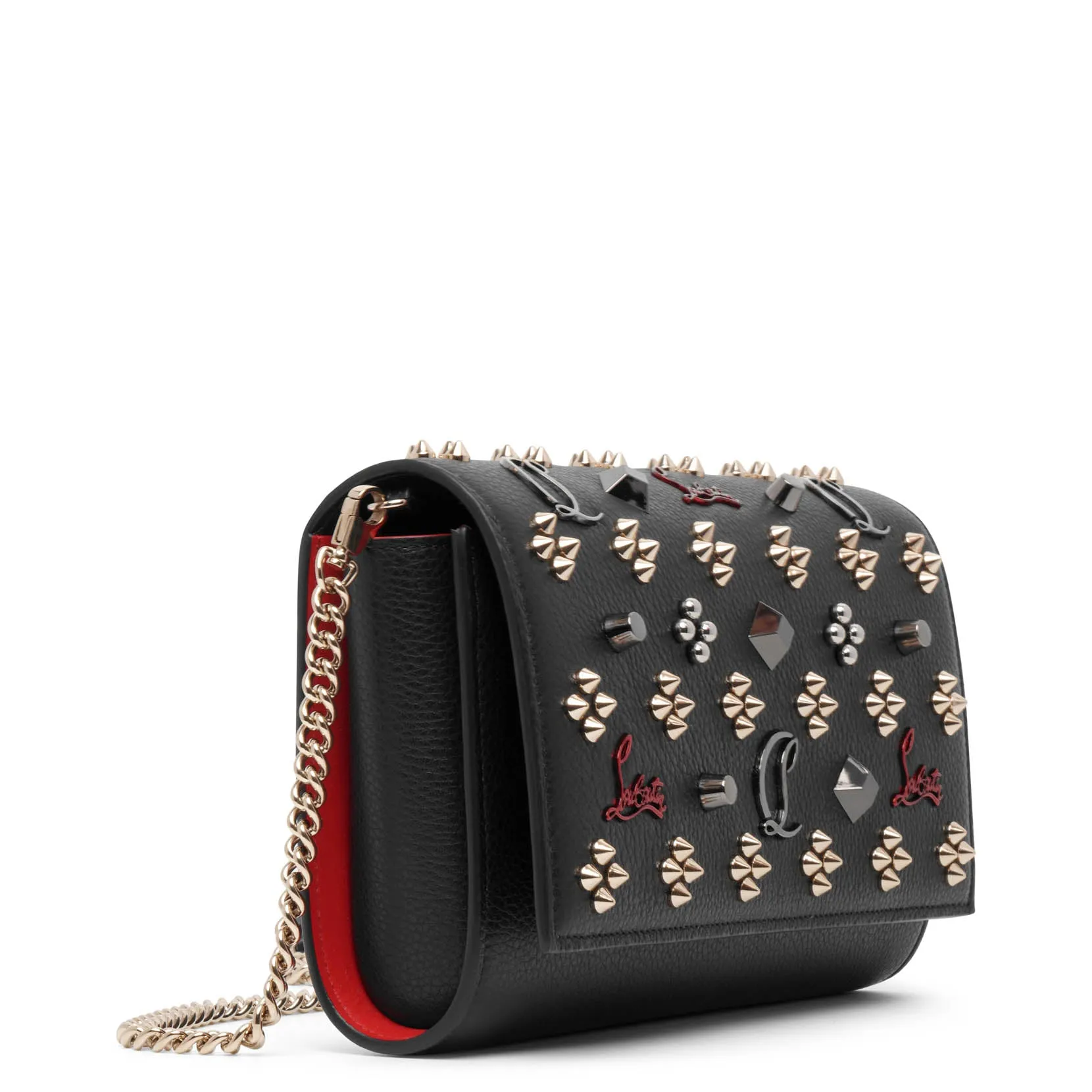 Paloma loubinthesky black clutch