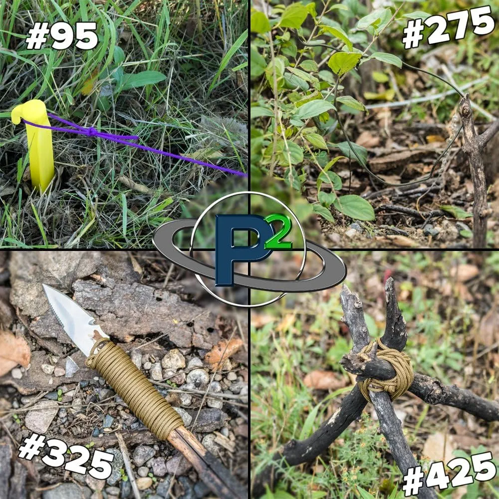 Paracord Planet 95, 275, 325, 425, 550, 750, and ParaMax Paracord – Tactical Cord for Outdoors