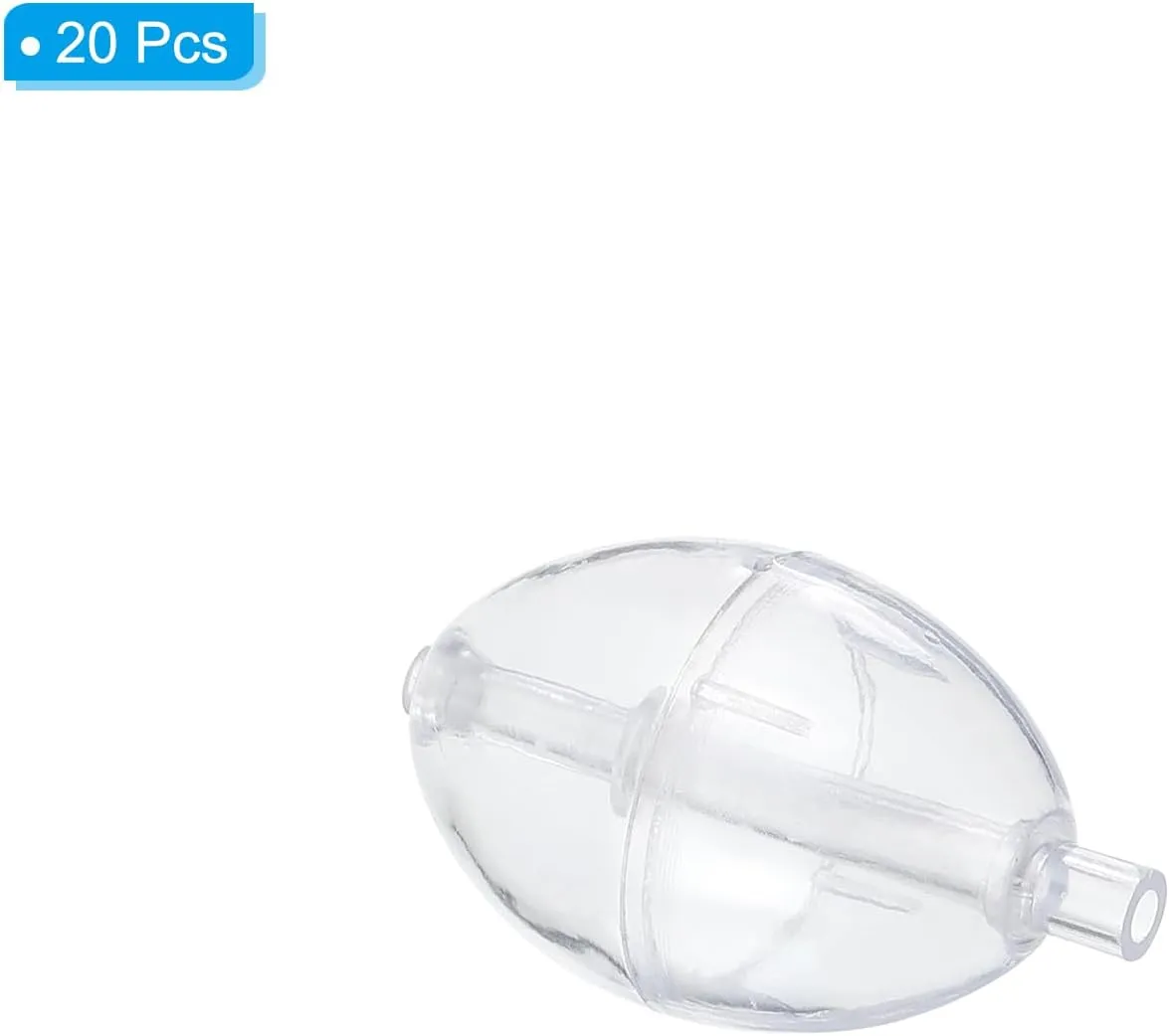 PATIKIL Fishing Slip Cast Spin Floats, ABS Oval Bend Fishing Bobber Tackle for Freshwater Saltwater