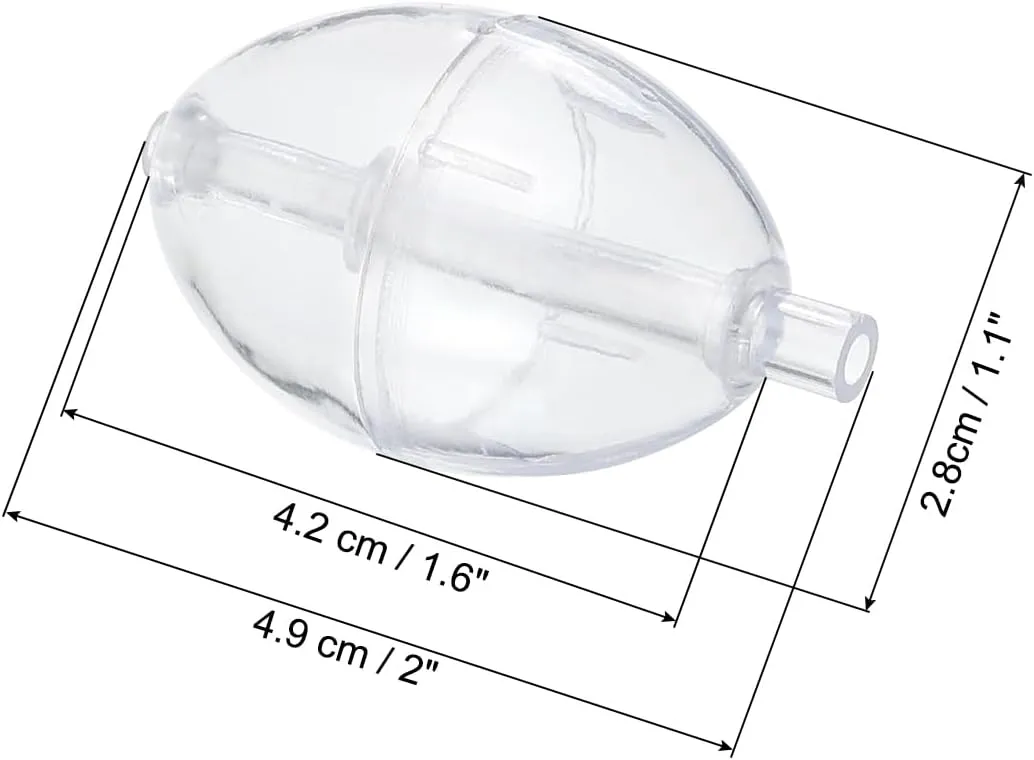 PATIKIL Fishing Slip Cast Spin Floats, ABS Oval Bend Fishing Bobber Tackle for Freshwater Saltwater
