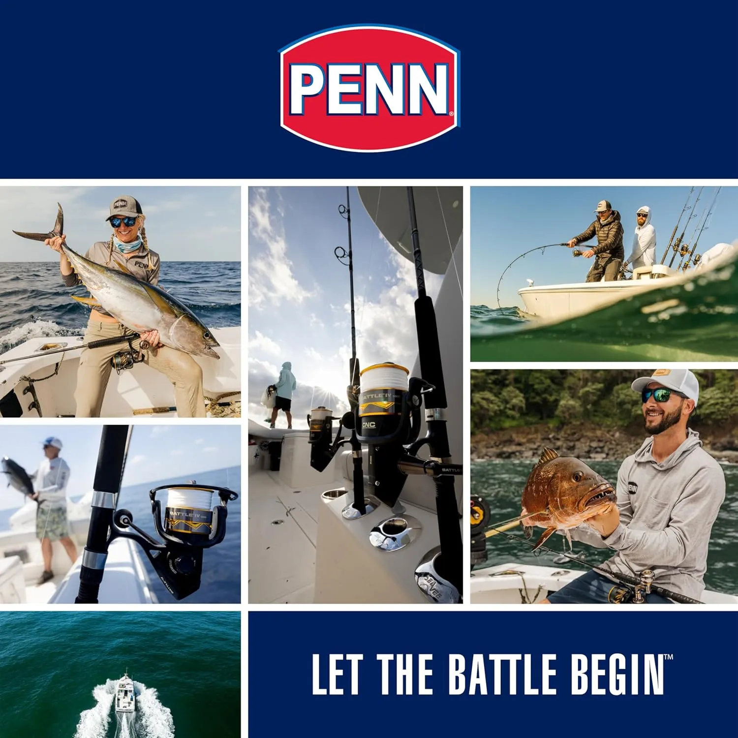 Penn Battle IV Spinning Fishing Reel