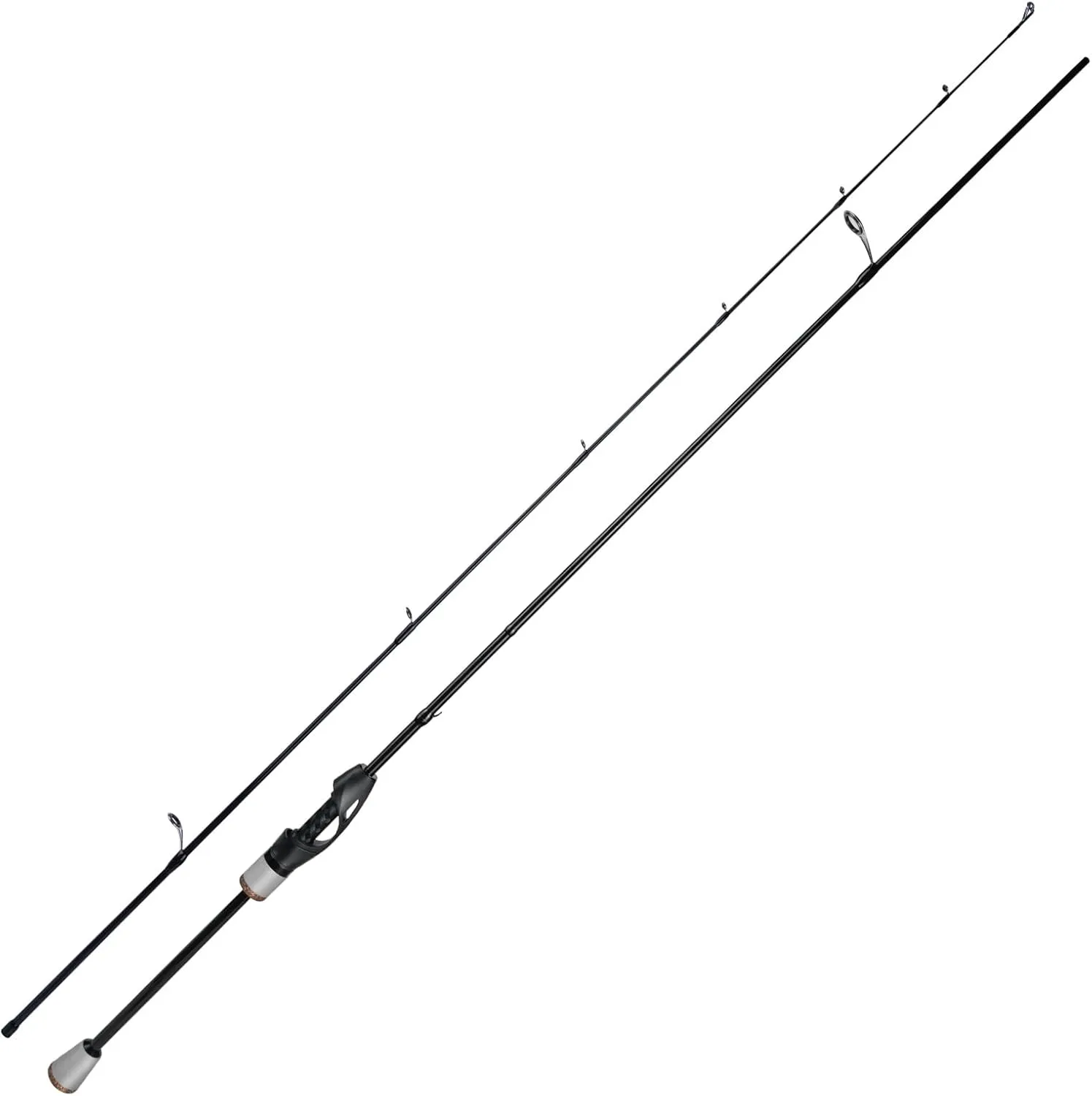 Pioneer Trout Fishing Rod, BFS Casting Rod & Spinning Rod with 24T Carbon Fiber, 6'-7' Ultralight to Light Fishing Rod Fast Action TS Ceramic Guides, EVA Handle 2 Pieces