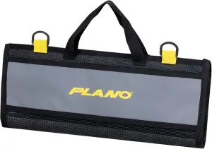 Plano Z-Series Lure Wrap, Gray and Black with Clear Compartments, Waterproof Pack-and-Roll Storage for Fishing Lures, Bait, & Terminal Tackle, MOLLE Attachments