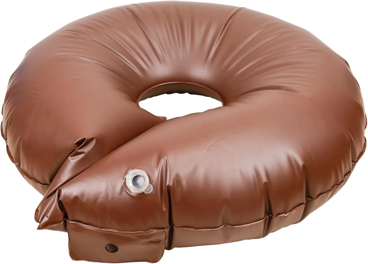 Plant Watering Bags, Automatic Drip Irrigation Watering Ring Plant Drip Irrigation Bag Plant Watering Devices Automatic Tree Watering Bags Water Donut for Tree Garden Trunk Shrubs (Brown)