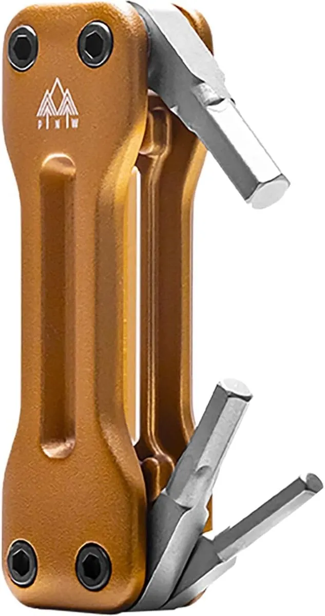 PNW Components Pebble Multi-Tool with Dynaplug Bike - Golden Daze Bronze - Tool Only