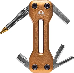 PNW Components Pebble Multi-Tool with Dynaplug Bike - Golden Daze Bronze - Tool Only