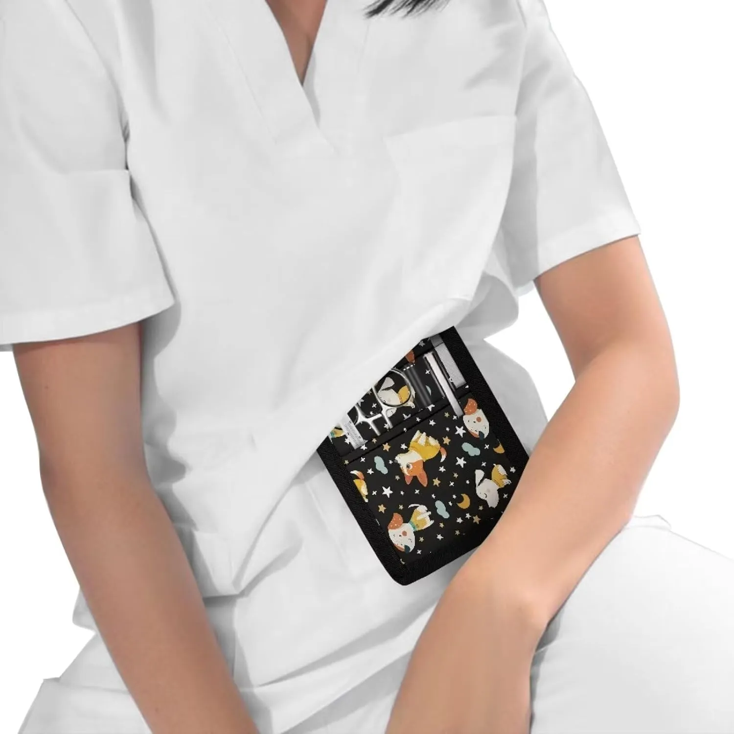 Pocket Protector Nurse, Nursing Organizer Pouch for Nurses, Tool Pocket Pouch for Hospital