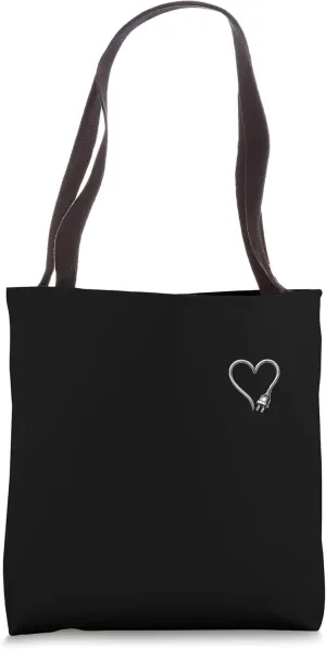 Pocket Size Power Cord Wire Electrician Minimalist Tote Bag