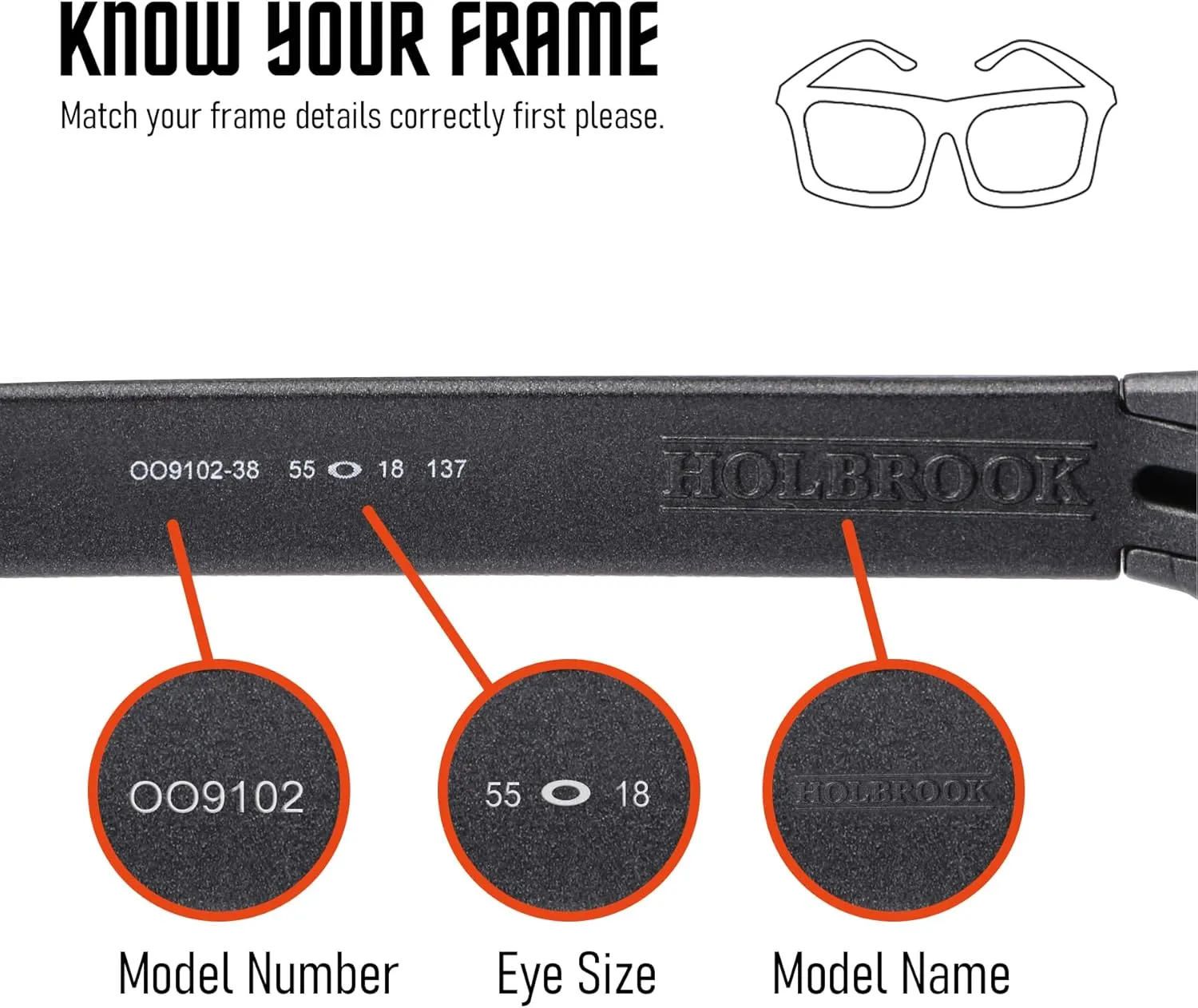 Polarized Replacement Lenses for Von Zipper Clutch Sunglasses