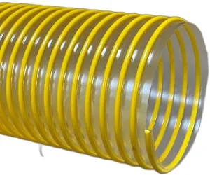 Polyurethane Quality Flexible Leaf Vacuum Truck Loader Hose Tubing 10 Foot of 10 Inch Fits Cyclone Billy Goat Scag Giant Vac Monster Little Wonder Trac Vac