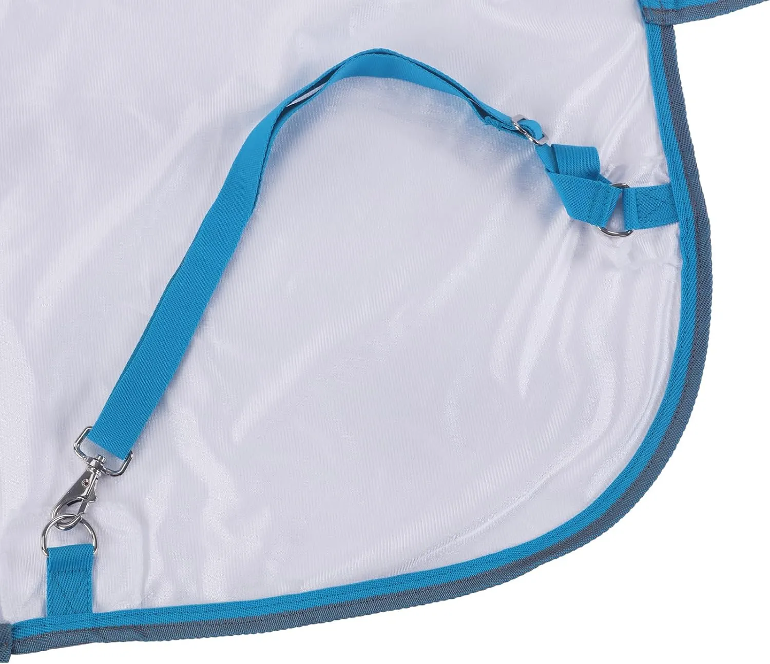 Pony/Mini Horse Fly Sheet Miniature Size 36"-50" Foal Weanling Donkey Adjustable Mesh Rugs Breathable Summer Flysheet White 36