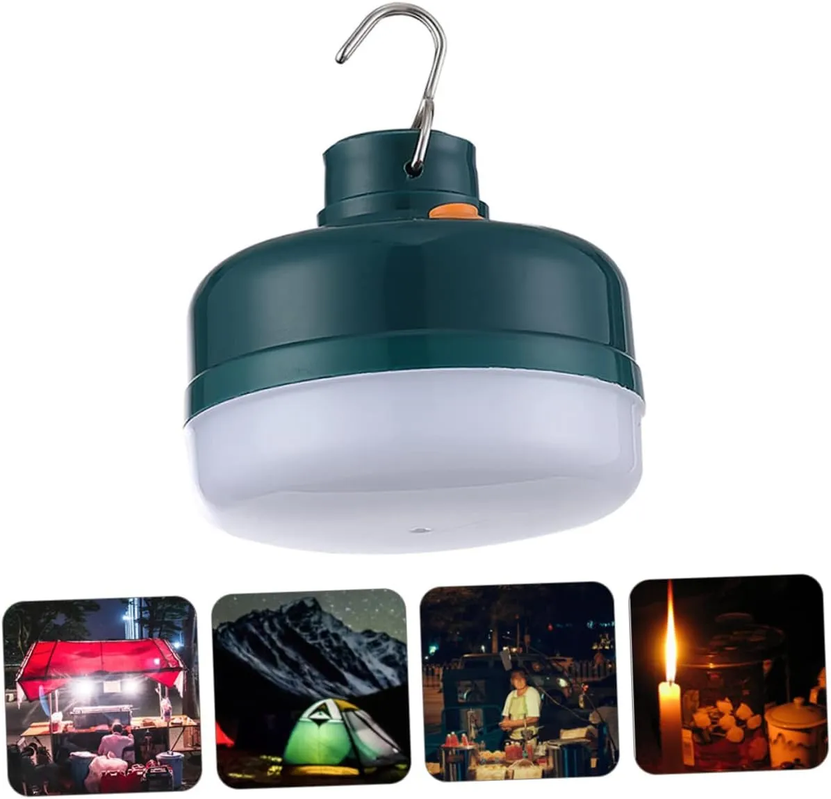 Portable Led Camping Light 240 Degree Beam Large Illumination Hiking Lamp
