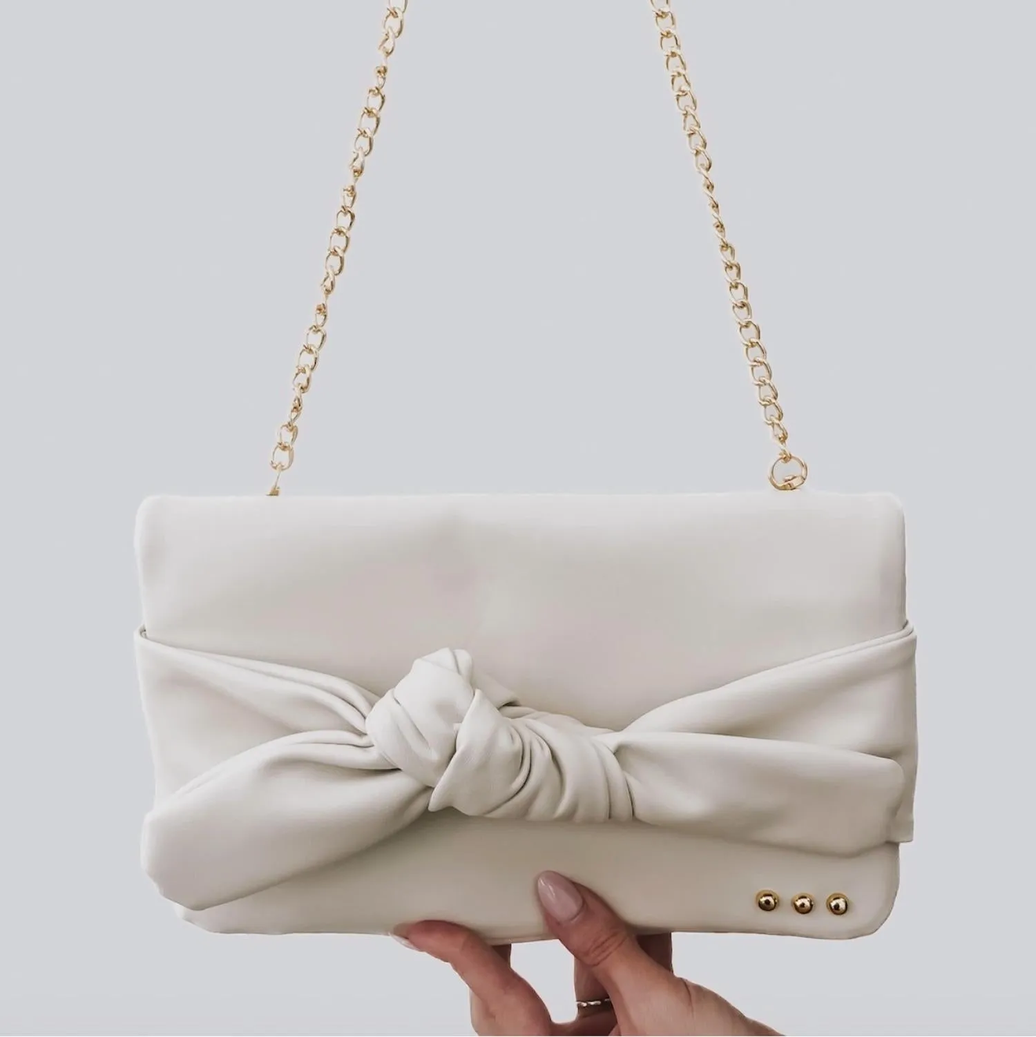 Pretty Simple - Bow Clutch/crossbody
