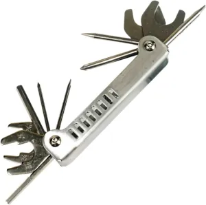 Professional Scuba Diving Multi-Tool, 13-in-1 Stainless Steel Tank Valve & Regulator Maintenance Kit