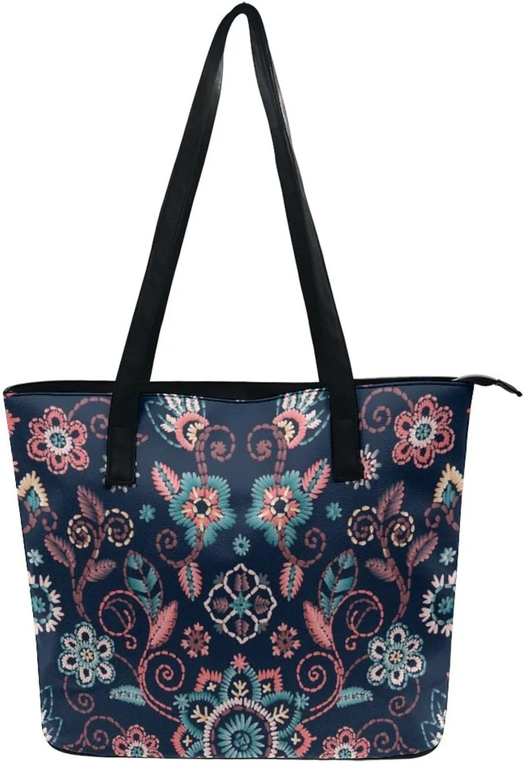 PU Leather Shoulder Bag for Women Beach Tote Bag Aesthetic Tote Bag Hippie Bag Clutch Bag